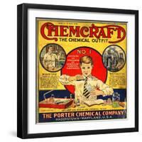 1920s USA The Porter Chemical Company Magazine Advertisement-null-Framed Premium Giclee Print