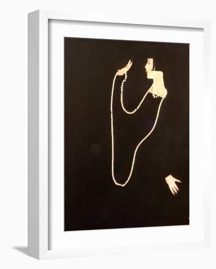 1920s Women Swinging Pearls, 2016-Susan Adams-Framed Giclee Print