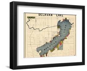 1921, Delavan Lake, Wisconsin, United States-null-Framed Giclee Print