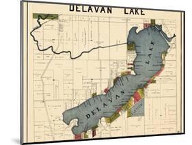 1921, Delavan Lake, Wisconsin, United States-null-Mounted Giclee Print