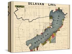 1921, Delavan Lake, Wisconsin, United States-null-Stretched Canvas