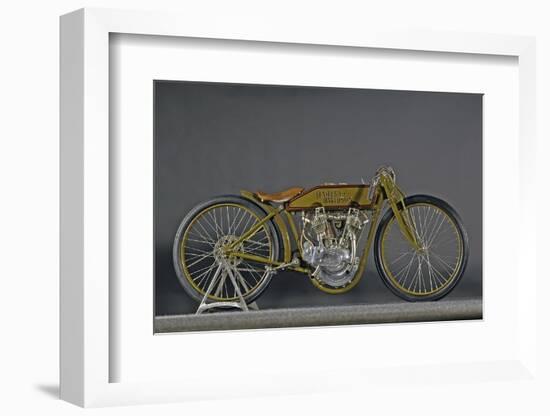 1921 Harley Davidson Board Track Racer-S. Clay-Framed Photographic Print