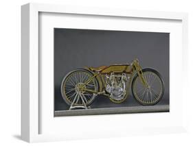 1921 Harley Davidson Board Track Racer-S. Clay-Framed Photographic Print