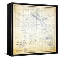 1921, Kern County Midway and McKittrick Oil Fields, California, United States-null-Framed Stretched Canvas