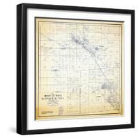 1921, Kern County Midway and McKittrick Oil Fields, California, United States-null-Framed Premium Giclee Print