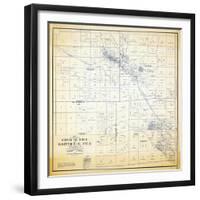 1921, Kern County Midway and McKittrick Oil Fields, California, United States-null-Framed Giclee Print