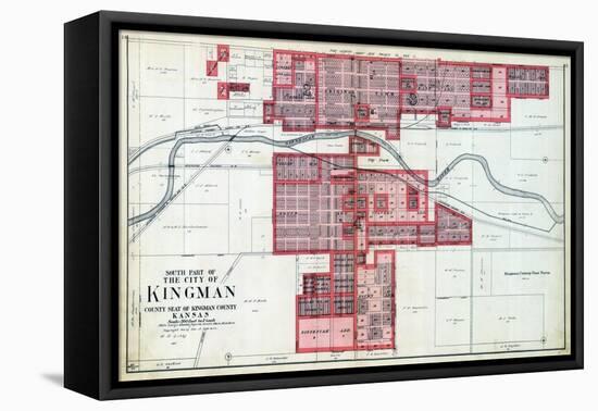 1921, Kingman - South, Kansas, United States-null-Framed Stretched Canvas