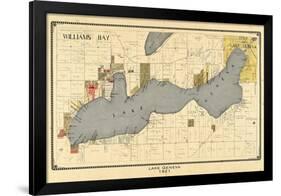 1921, Lake Geneva 1921, Wisconsin, United States-null-Framed Giclee Print