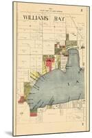 1921, Williams Bay - West, Wisconsin, United States-null-Mounted Giclee Print