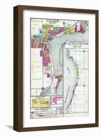 1922, Culver, Lake Maxinkuckee, Indiana, United States-null-Framed Giclee Print