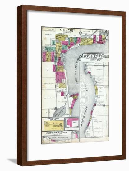 1922, Culver, Lake Maxinkuckee, Indiana, United States-null-Framed Giclee Print