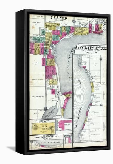 1922, Culver, Lake Maxinkuckee, Indiana, United States-null-Framed Stretched Canvas