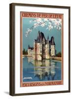 1922 Excursions Normandie-null-Framed Giclee Print