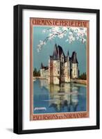1922 Excursions Normandie-null-Framed Giclee Print