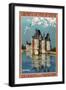 1922 Excursions Normandie-null-Framed Giclee Print