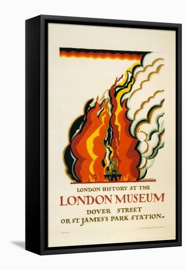 1922 London Museum-Vintage Apple Collection-Framed Stretched Canvas