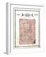 1922, Oakland Township, Nebraska, United States-null-Framed Giclee Print