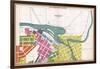 1924, Burlington City - North, Wisconsin, United States-null-Framed Giclee Print