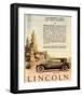 1924 Lincoln - Leadership-null-Framed Premium Giclee Print