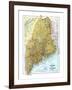 1924, Maine-null-Framed Giclee Print