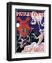 1924 Moulin Rouge Programme-Edouard Halouze-Framed Premium Giclee Print