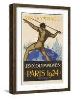 1924 Paris Summer Olymipcs-null-Framed Giclee Print