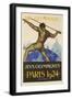 1924 Paris Summer Olymipcs-null-Framed Giclee Print