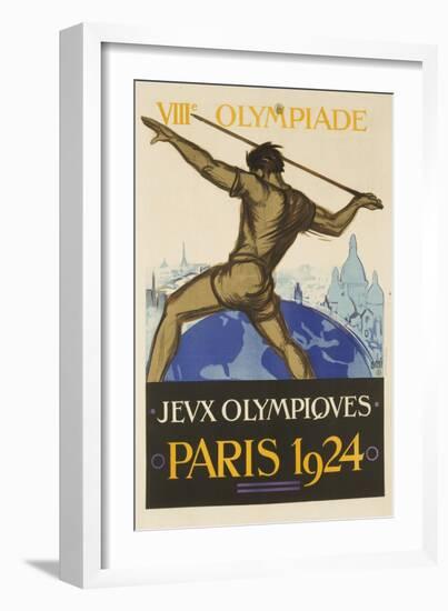 1924 Paris Summer Olymipcs-null-Framed Giclee Print