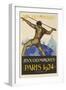 1924 Paris Summer Olymipcs-null-Framed Giclee Print