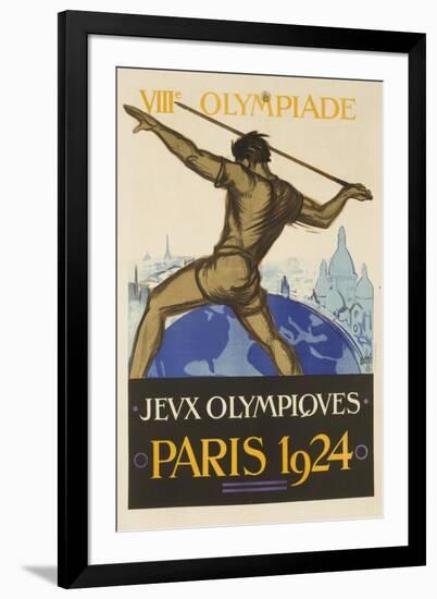 1924 Paris Summer Olymipcs-null-Framed Giclee Print