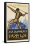 1924 Paris Summer Olymipcs-null-Framed Stretched Canvas