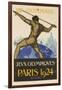 1924 Paris Summer Olymipcs-null-Framed Giclee Print