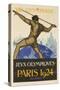 1924 Paris Summer Olymipcs-null-Stretched Canvas