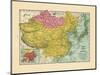 1925, China, Japan, Mongolia, North Korea, South Korea, Asia, China-null-Mounted Giclee Print