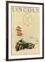 1925 Model L Lincoln-1-null-Framed Art Print