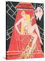 1925 Moulin Rouge programme ça c'est paris-Edouard Halouze-Stretched Canvas