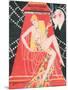 1925 Moulin Rouge programme ça c'est paris-Edouard Halouze-Mounted Giclee Print