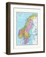 1925, Norway, Sweden, Europe-null-Framed Giclee Print