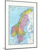 1925, Norway, Sweden, Europe-null-Mounted Giclee Print