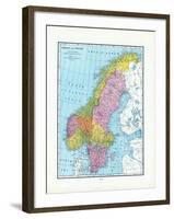 1925, Norway, Sweden, Europe-null-Framed Giclee Print