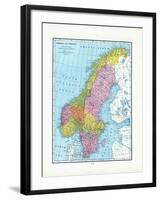 1925, Norway, Sweden, Europe-null-Framed Giclee Print