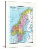 1925, Norway, Sweden, Europe-null-Stretched Canvas