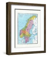 1925, Norway, Sweden, Europe-null-Framed Giclee Print