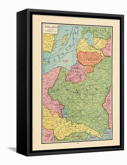 1925, Poland, Europe-null-Framed Stretched Canvas