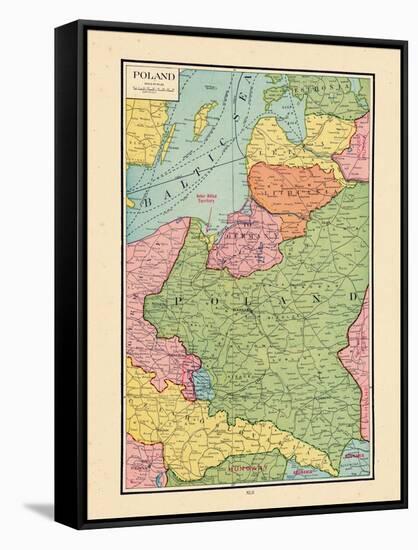 1925, Poland, Europe-null-Framed Stretched Canvas