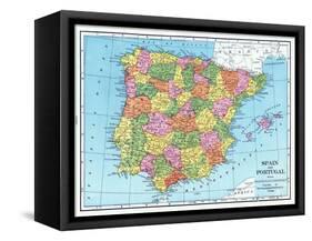 1925, Portugal, Spain, Europe-null-Framed Stretched Canvas