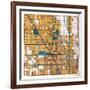 1925, Royal Oak Township, Hazel Park, Pleasant Ridge, Ferndale, Clawson, Berkley, Michigan, United-null-Framed Giclee Print