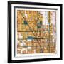 1925, Royal Oak Township, Hazel Park, Pleasant Ridge, Ferndale, Clawson, Berkley, Michigan, United-null-Framed Giclee Print