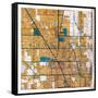 1925, Royal Oak Township, Hazel Park, Pleasant Ridge, Ferndale, Clawson, Berkley, Michigan, United-null-Framed Stretched Canvas