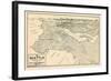 1925, Seattle Bird's Eye View, Washington, United States-null-Framed Giclee Print